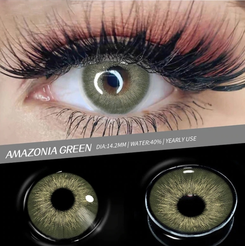 Fresh Lady Amazonia Green lenses